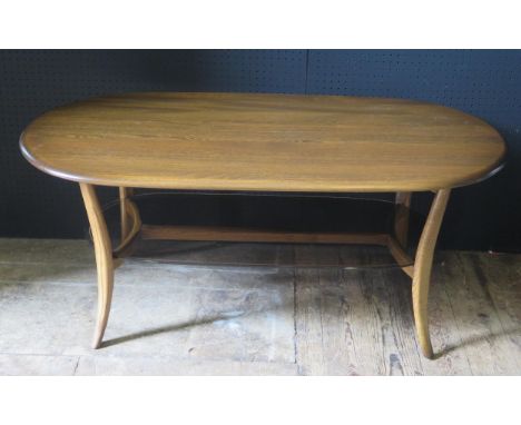 A Modern Ercol Coffee Table, 114x59cm 