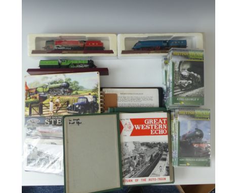 A quantity of 1950's Steam railway related items, to include original&nbsp; photographs from the Plymouth area dated with loc