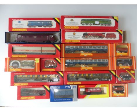 Four boxed Hornby Railways '00' gauge locomotives, comprising R.066 L.M.S. Coronation Class 4-6-2 'Duchess of Sutherland', R.