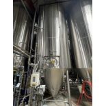 Specific Mechanical 120 BBL Unitank Fermenter, Cone Bottom, Glycol Jacketed, Tempera | Rig Fee $2650