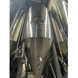 DME 120 BBL Fermenter, Cone Bottom, Glycol Jacketed, Temperature Controls, Manway, | Rig Fee $2650