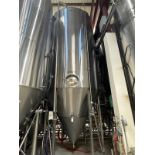 DME 175 BBL Fermenter, Cone Bottom, Glycol Jacketed, Temperature Controls, Manway, | Rig Fee $3000