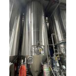 Specific Mechanical 120 BBL Unitank Fermenter, Cone Bottom, Glycol Jacketed, Tempera | Rig Fee $2650