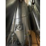 Specific Mechanical 120 BBL Unitank Fermenter, Cone Bottom, Glycol Jacketed, Tempera | Rig Fee $2650