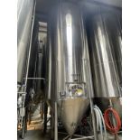 Specific Mechanical 120 BBL Unitank Fermenter, Cone Bottom, Glycol Jacketed, Tempera | Rig Fee $2650