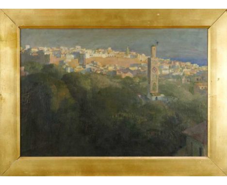 *Gerald Spencer Pryse (1882-1956) oil on canvas - Tangier, 51cm x 76cm, apparently unsigned, framed. Gerald Spencer Pryse was