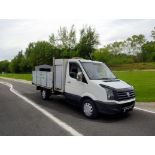 2014 (64) VOLKSWAGEN CRAFTER LWB DROPSIDE PICK-UP >>--NO VAT ON HAMMER--<<