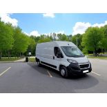 2021 (71 PLATE) PEUGEOT BOXER 335 PRO L3H2 140BHP LWB DIESEL VAN – EURO 6 >>--NO VAT ON HAMMER--<<