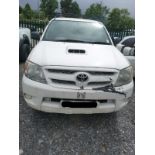 2008 TOYOTA HILUX HL2 D-4D 4X4 DOUBLE CAB PICKUP >>--NO VAT ON HAMMER--<<