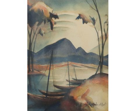 Mueller, AlbertSchwandorf/Baden 1884 - 1963 Bremen, stud. an den Akad. Stuttgart bei Landenberger, Meisterschüler bei Hölzel 