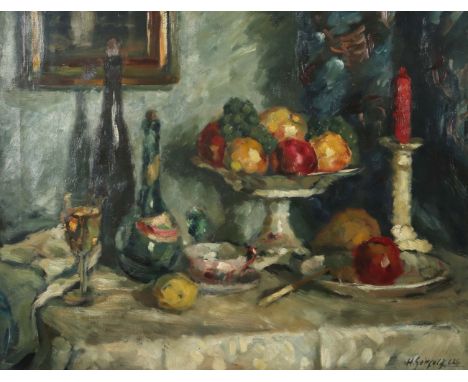 Gottselig, HeinrichAuschwitz 1884 - 1935 Frankfurt/Main, war ein in Deutschland und Russland tätiger Portrait- und Landschaft