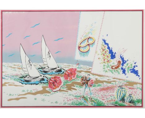 Attersee, Christian LudwigPressburg 1940 geb., ist ein österreichischer Maler der Pop Art, Bühnenbildner, Musiker, Schriftste