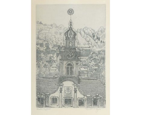 Nägele, ReinholdMurrhardt 1884 - 1972 Stuttgart, Maler und Grafiker, Mitbegründer der Stuttgarter Sezession, 1952 Verleihung 