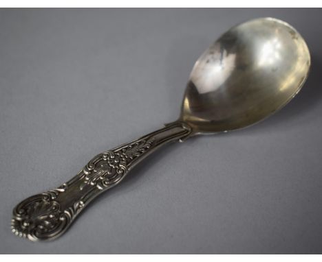 A Silver Tea Caddy Spoon, London 1863 