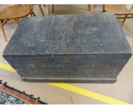 Vintage Pine tool trunk