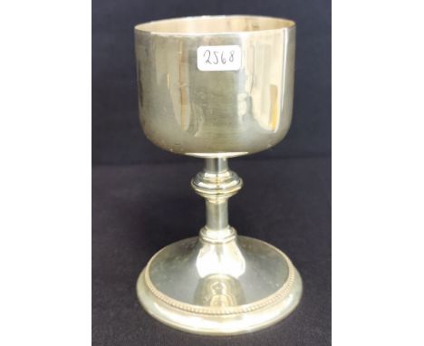 ENGLISCHER KELCH / TRINKPOKAL, 1918, England / Birmingham, 925er Sterlingsilber, 293 Gramm. Gemarkt mit Birminghamer Stadtpun