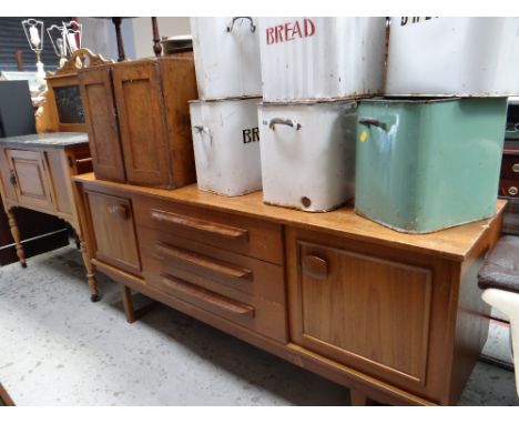 Small light oak document cabinet