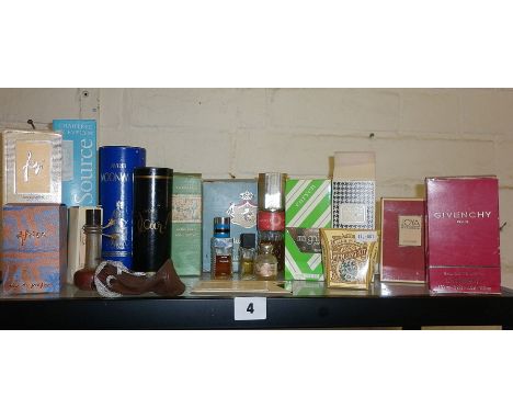 Collection of vintage boxed perfumes, Givenchy, Christian Dior etc