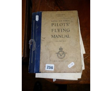 1950's RAF Pilot's Flying Manual with extra documents from the Air Ministry etc.
