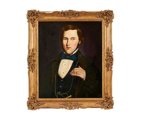19th century Continental School
Portrait of a Gentleman, circa 1850
Oil on canvas
Unsigned
57cm x 47cm 

Provenance:
Property