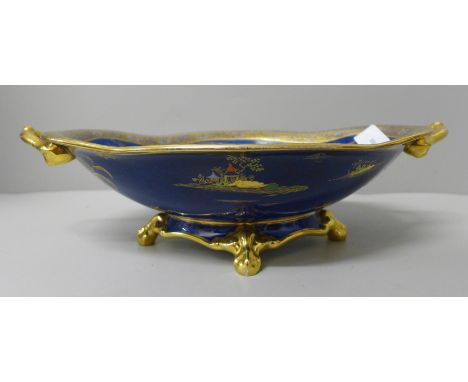 A Carltonware Pagoda pattern dish, 9cm 