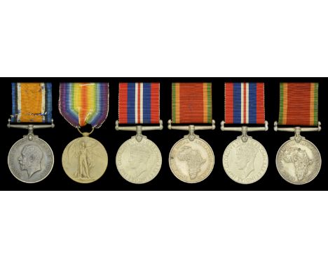 Family Group:  Four: Private W. B. Cherry, 4th Regiment, South African Infantry, later South African Corps of Signals (Pigeon