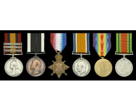 Six: Private A. H. Martin, Oldham Corps, St. John Ambulance Brigade, later Royal Army Medical Corps, who served on the staff 