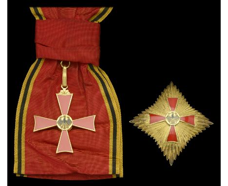 Germany, Federal Republic, Order of Merit, First Class set insignia, by Steinhauer & Lück, Lüdenscheid, comprising sash badge
