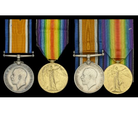 Pair: Private S. McClatchie, 4th Regiment, South African Infantry, who was killed in action on the first day of the German Sp