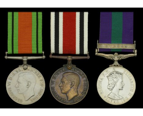 Family Group:  Pair: Special Constable S. Kaye-Lesser Defence Medal; Special Constabulary Long Service Medal, G.VI.R., 1st is