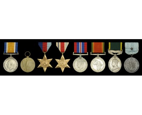 Seven: Warrant Officer A. R. Gale, 8th Regiment, South African Infantry, later Union Defence Force  British War and Bilingual