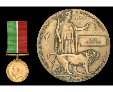 The Mercantile Marine War Medal awarded to Ordinary Seaman J. Connolly, Mercantile Marine, who was killed in action when the 