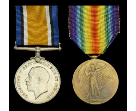 Pair: Private R. S. Beattie, Guards Machine Gun Regiment  British War and Victory Medals (4136 Pte. R. S. Beattie. Gds. M.G.R