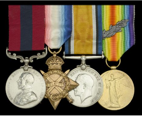 A Great War ‘Western Front’ D.C.M. group of four awarded to Company Sergeant-Major W. F. Dachtler, 23rd Battalion, London Reg