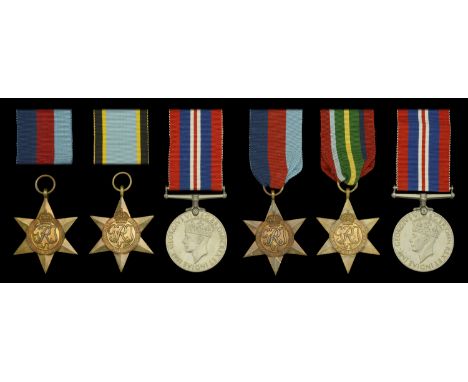 Family Group:  Three: Sergeant F. J. Lucas, Royal Air Force Volunteer Reserve, who was killed in action when his Stirling cra