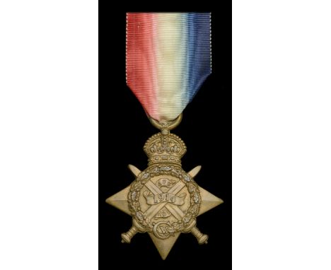 1914 Star (1645 Sjt. B. Spencer. 3/ D. Gds.) nearly extremely fine £80-£100  ---  Bernard Spencer was born in Rusham, Northam