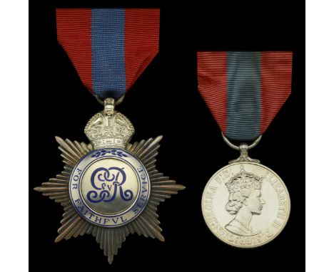Family Group:  Imperial Service Medal (2), G.V.R., Star issue (William H. Joryeff); E.II.R., 1st issue (Frederick Hedley Clar