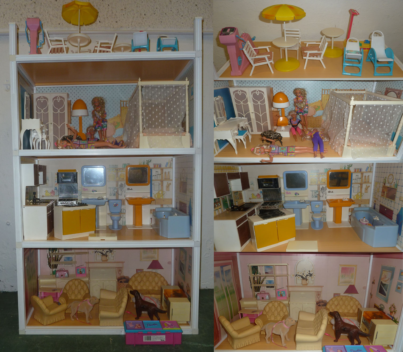 vintage sindy dolls house furniture