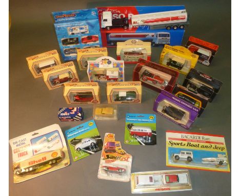 Collection of boxed diecast vehicles including Chad Valley, Days Gone, etc 