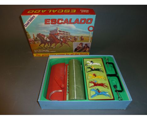 A Chad Valley Escalado horse racing game, set 3011, boxed