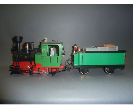 L.G.B. Lehmann G scale 2020 locomotive with tender 