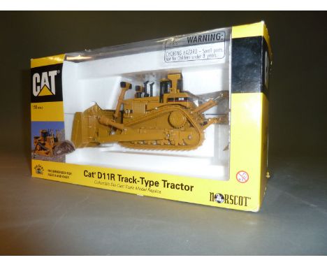 A boxed Norscot CAT D11R track type tractor