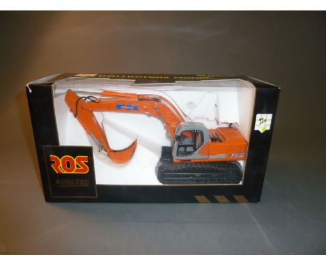 A boxed ROS Agritec, 1-25 scale, E215 excavator 