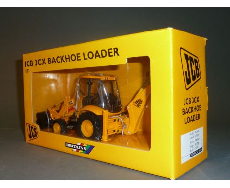 A Britain's JCB 1-32 scale 3CX Backhoe loader 