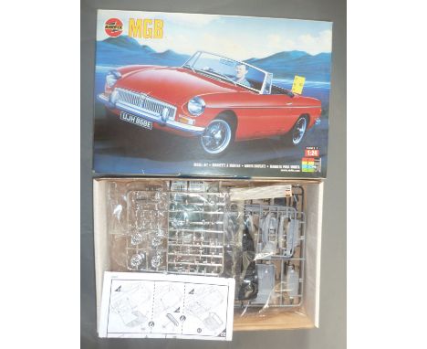 An Airfix 1-24 scale model kit: MGB 