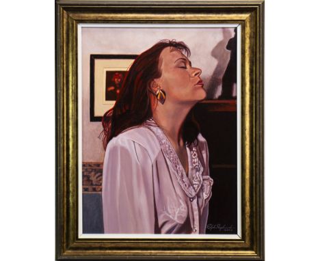 * RALPH SHEPHARD, PORTRAIT OF A LADY oil on canvas, signed and dated 2004 61cm x 47cm Framed