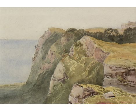 COLONEL BEN HALLEWELL (BRITISH 1822 - 1869), A PASS IN CRIMEA, 1855 pencil and watercolour on paper, inscribed under mount 23