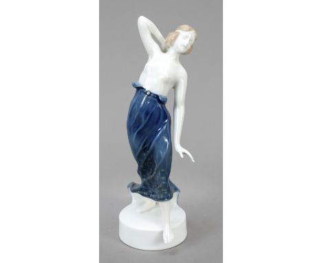 Ionische Tänzerin, Rosenthal, Selb, Marke 1922-33, Entwurf Berthold Boehs (1877 Karlsruhe - 1957 Weimar) im Jahr 1913, im Run