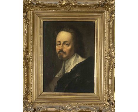 Anonymer Kopist des 19. Jh. nach Anthonis van Dyck, Porträt des Nicolas Lanier, nach dem Portrait in Halbfigur im Kunsthistor