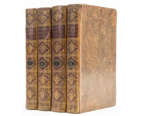 Europe.- Moore (John) A View of Society and Manners in Italy, 2 vol., first edition, 1781; A View of Society and Manners in F